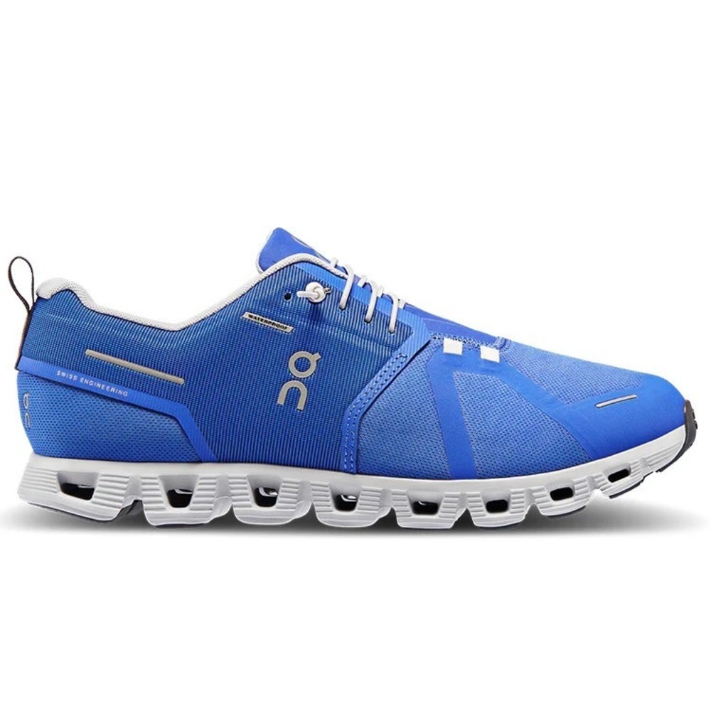 On Cloud Cloud 5 Waterproof Mens Sz 8 Running Shoes Cobalt Glacier Blue 59.98345